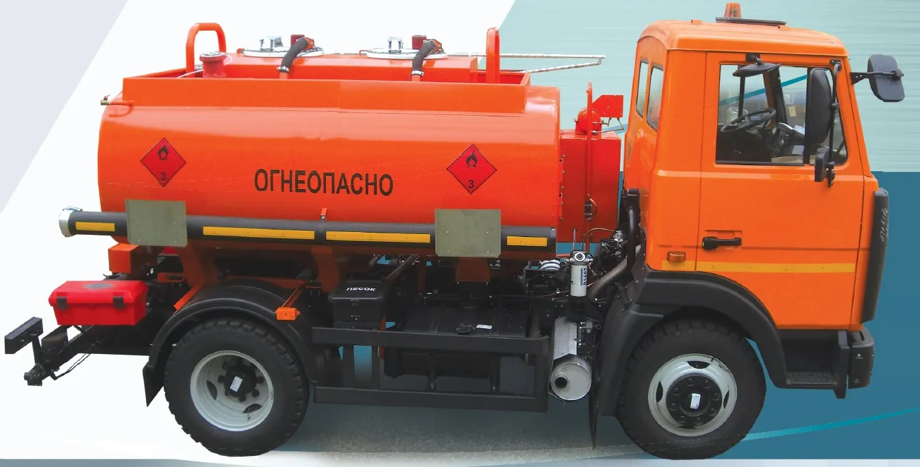 Топливозаправщик 5,5 куб.м. на шасси МАЗ-438121-540-001